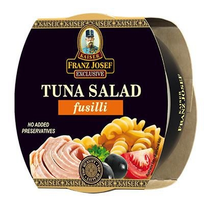 Trvanlivé potraviny - Franz Josef Kaiser Exclusive Tuňákový salát fusilli 160 g