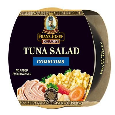 Trvanlivé potraviny - Franz Josef Kaiser Exclusive Tuňákový salát kuskus 160 g