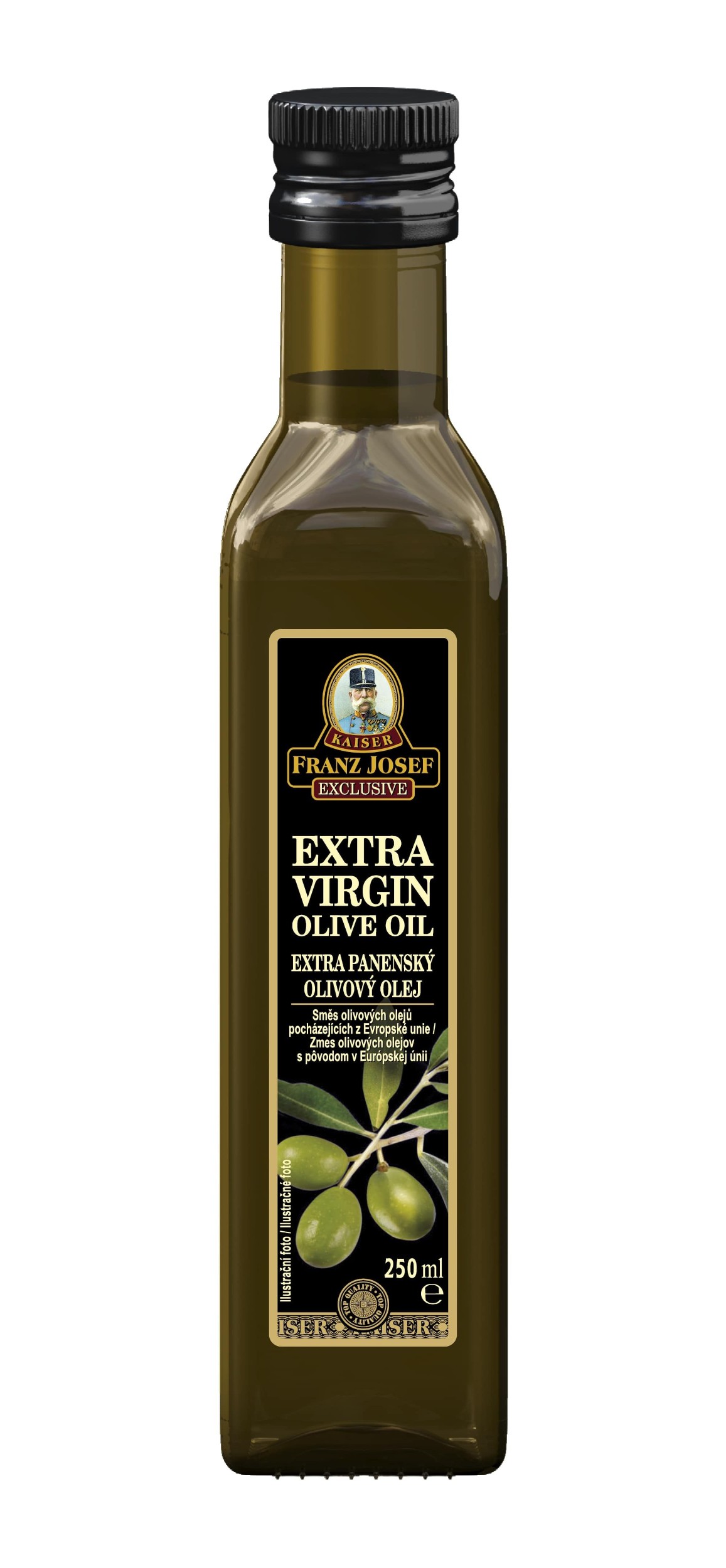 Trvanlivé potraviny - Franz Josef Kaiser Extra panenský olivový olej 250ml