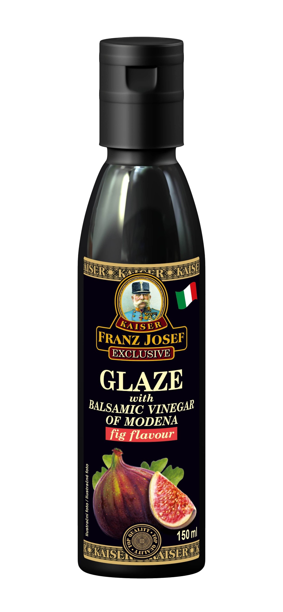 Trvanlivé potraviny - Franz Josef Kaiser Krém s balzamikovým octem z Modeny s příchutí fíků 150ml