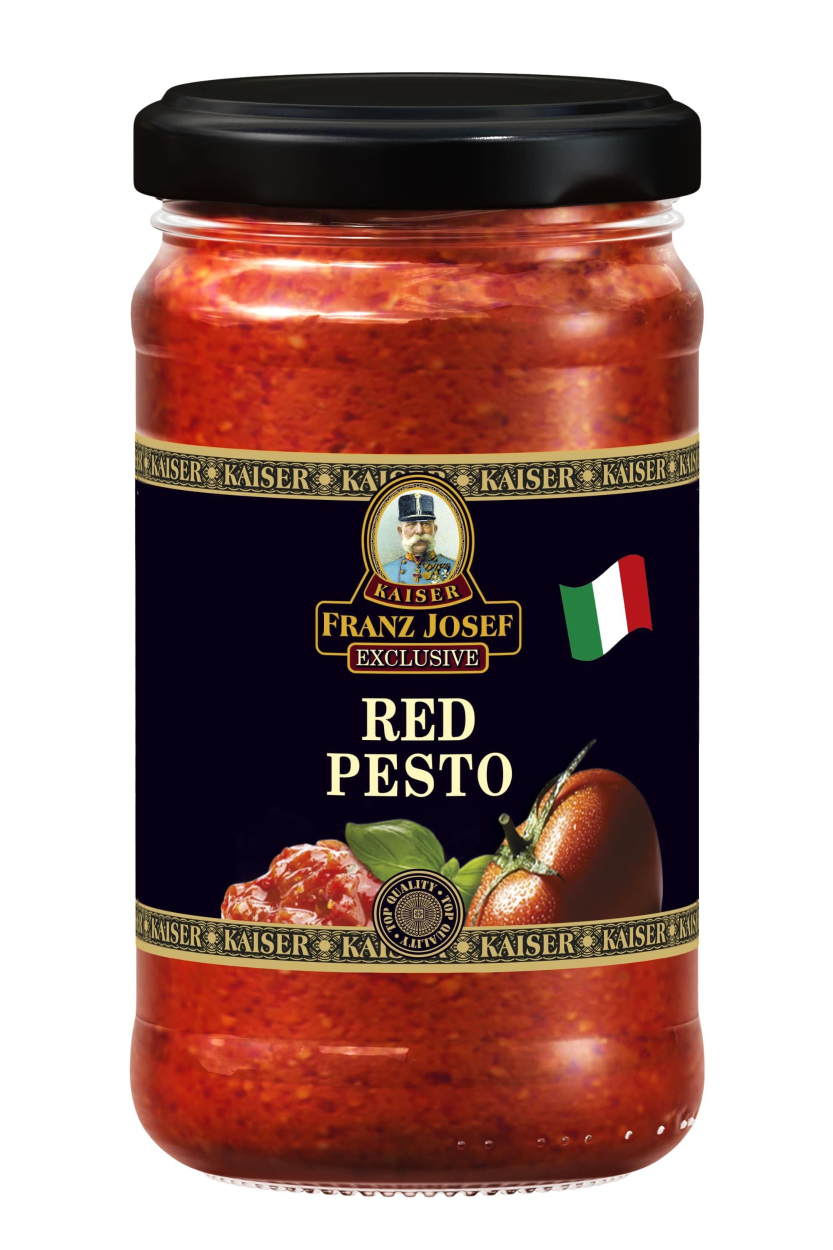 Trvanlivé potraviny - Franz Josef Kaiser Pesto se sušenými rajčaty 190 g
