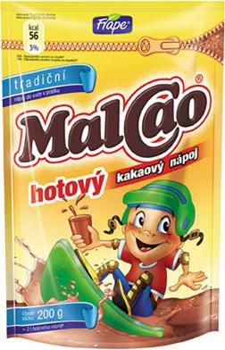 Trvanlivé potraviny - Frape Malcao rozpustný kakaový nápoj 150 g