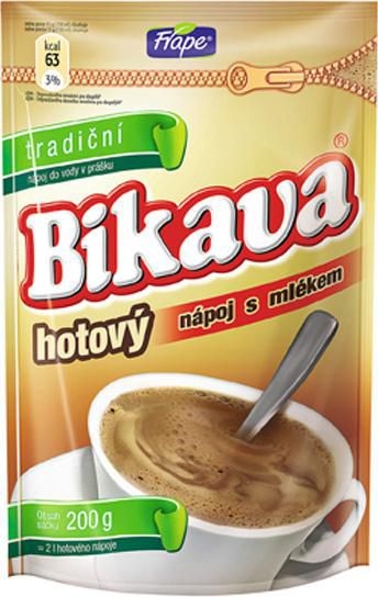 Nápoje - Frapko Bikava rozpustný mléčný nápoj s cereáliemi 200 g