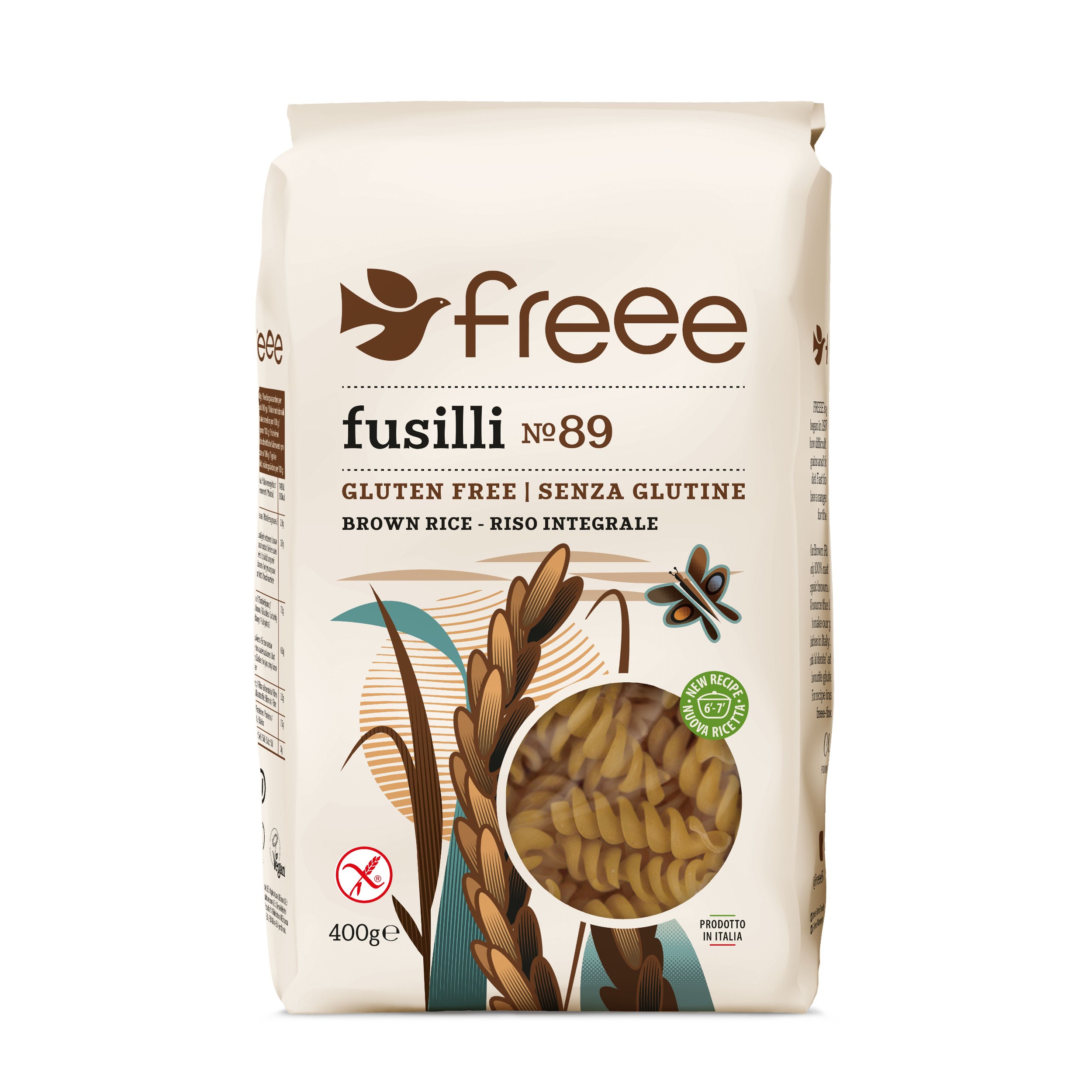 Zdravý svět - Freee Vřetena z hnědé rýže bez lepku 400 g