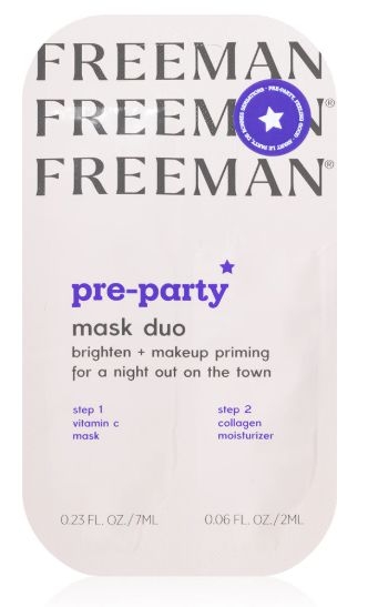 Drogerie a kosmetika - Freeman Pre-party duo maska 9ml