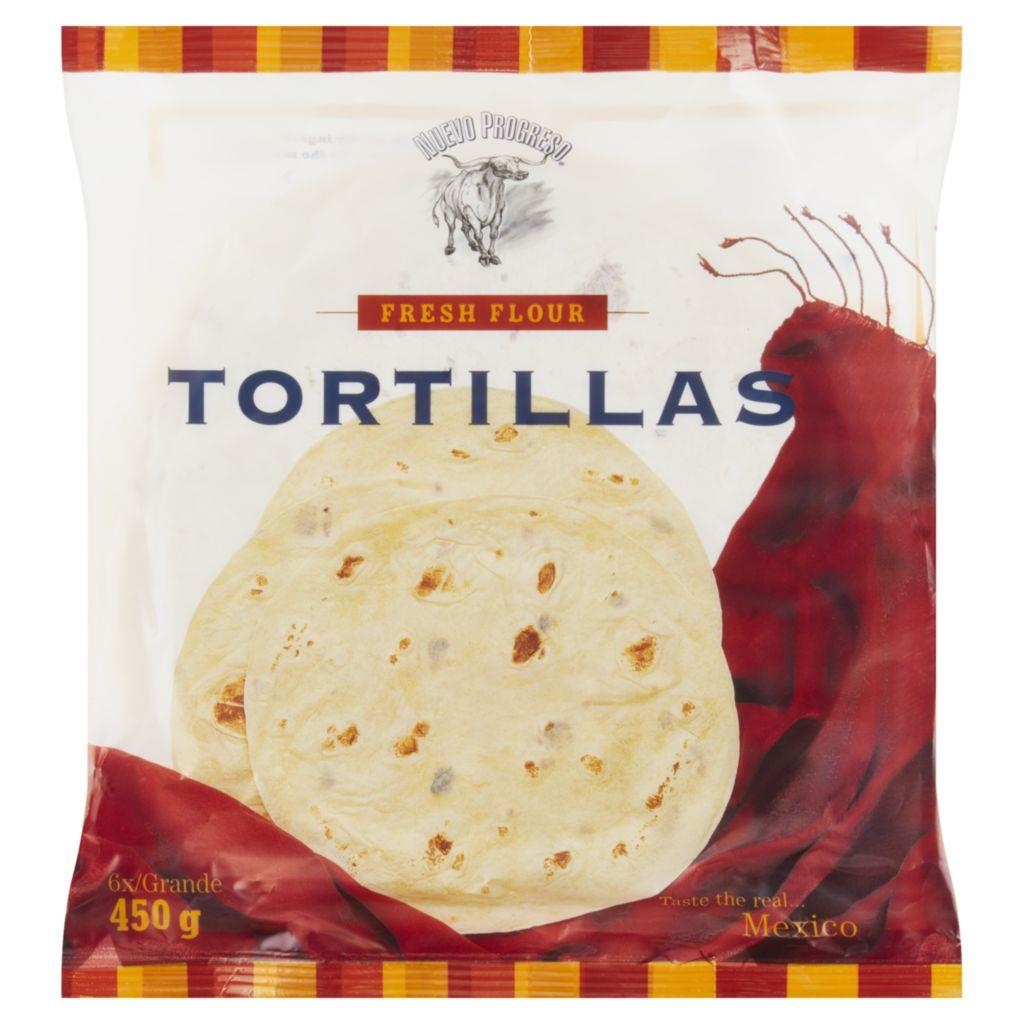 Trvanlivé potraviny - Fresh Flour Tortilla Pšeničná 6 kusů 450 g
