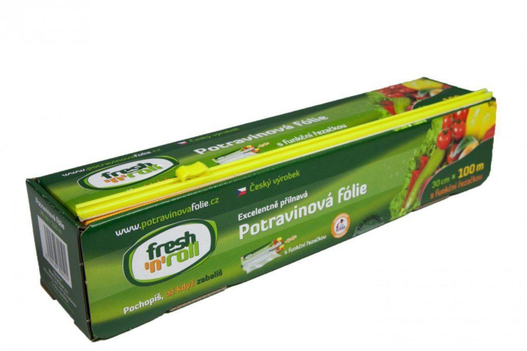 Domácnost a Zahrada - Fresh'n'Roll Potravinová fólie krabička s funkční řezačkou 30cm 100 m