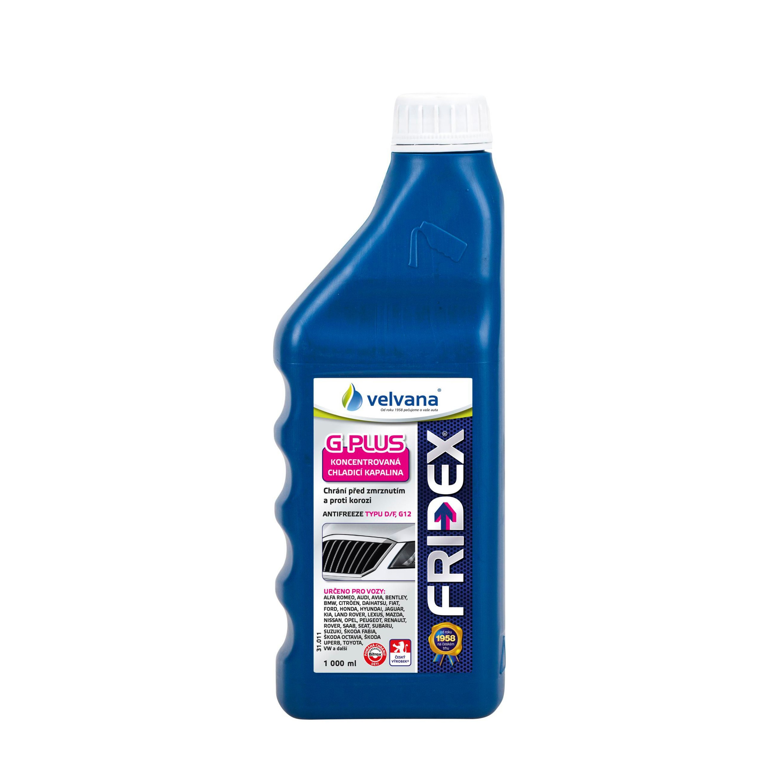 Auto-moto - FRIDEX G PLUS VELVANA 1L