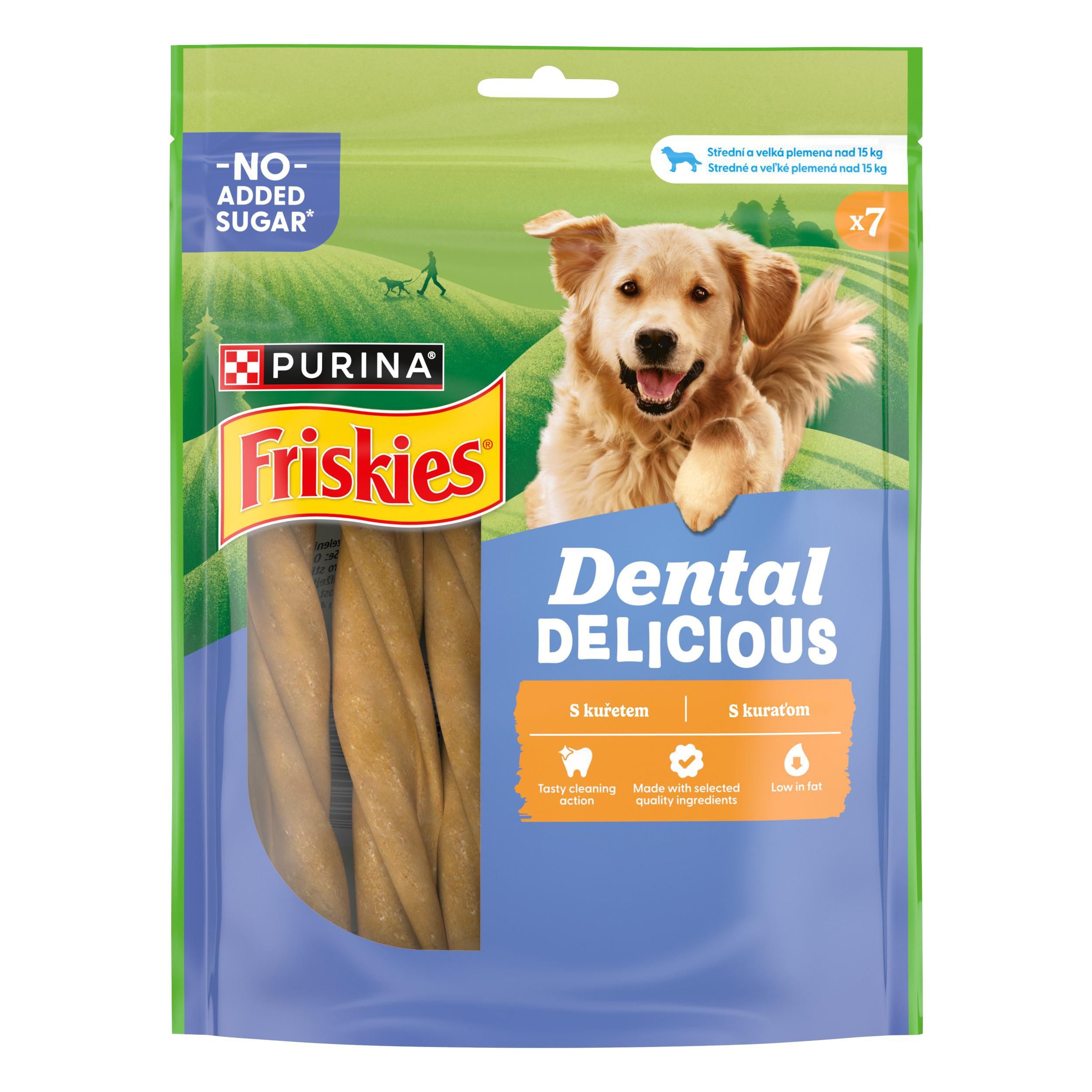 Svět zvířat - Friskies Dental Delicious 'M' 200 g