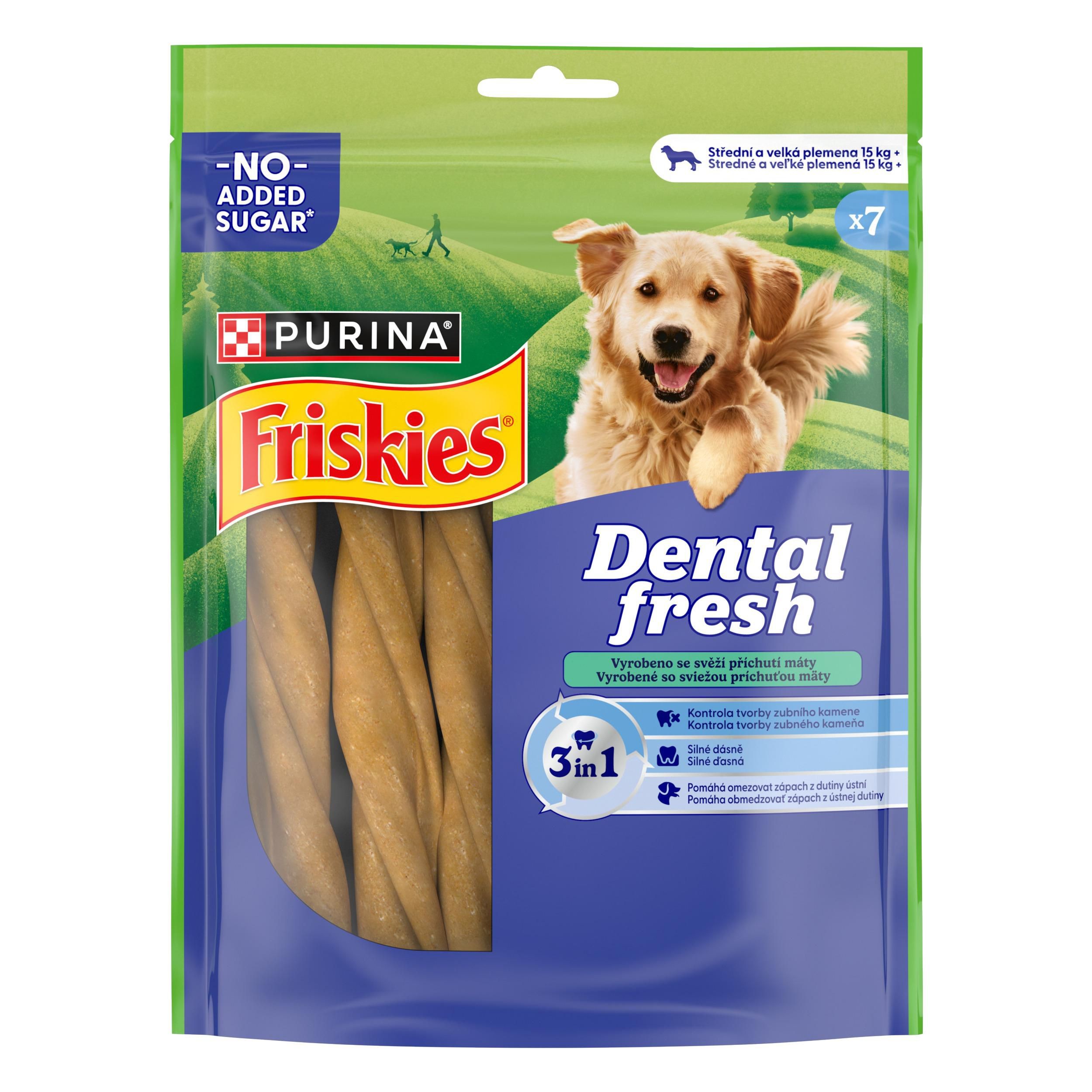 Svět zvířat - Friskies Dental Fresh 3v1 'M' 180 g