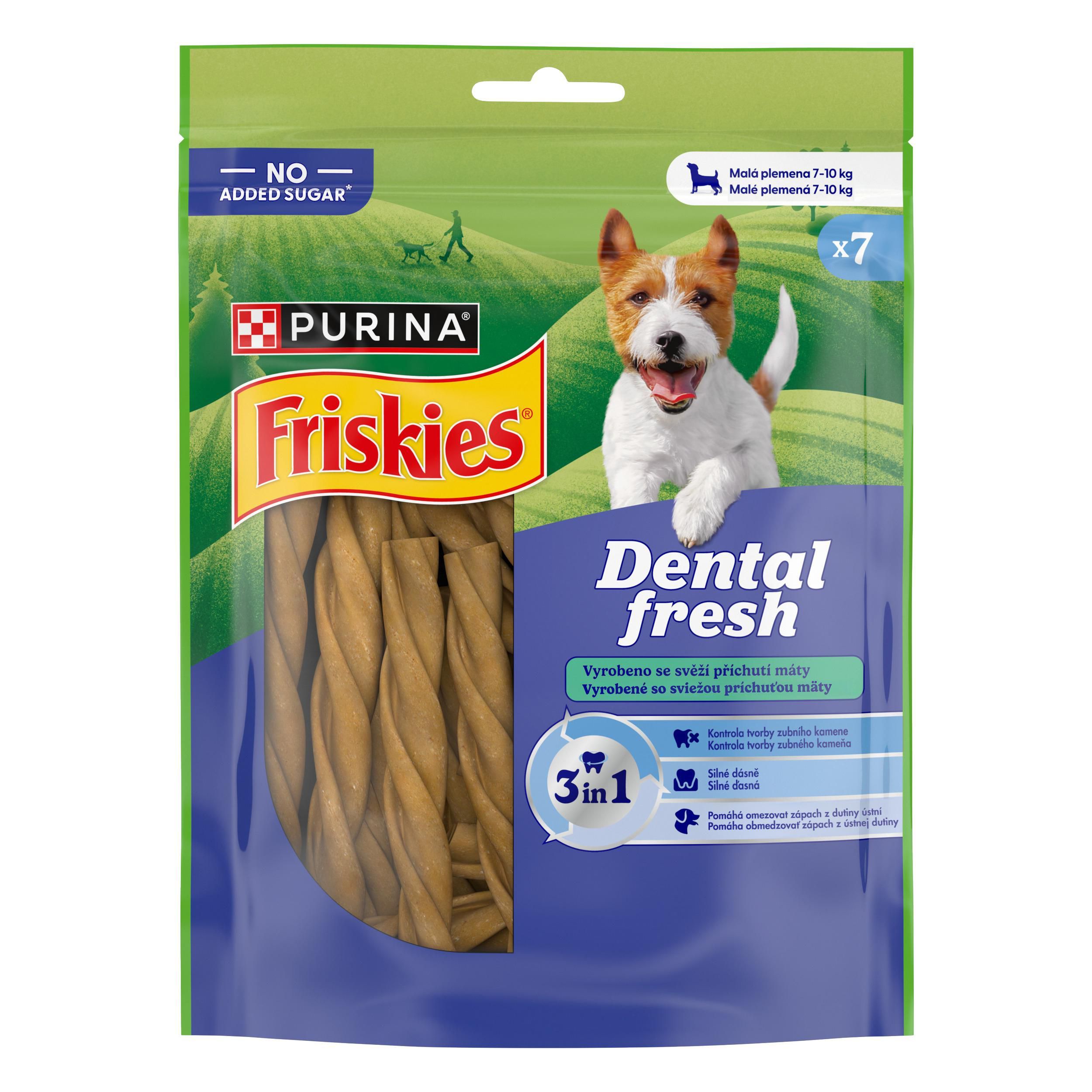 Svět zvířat - Friskies Dental Fresh 3v1 "S" 110 g