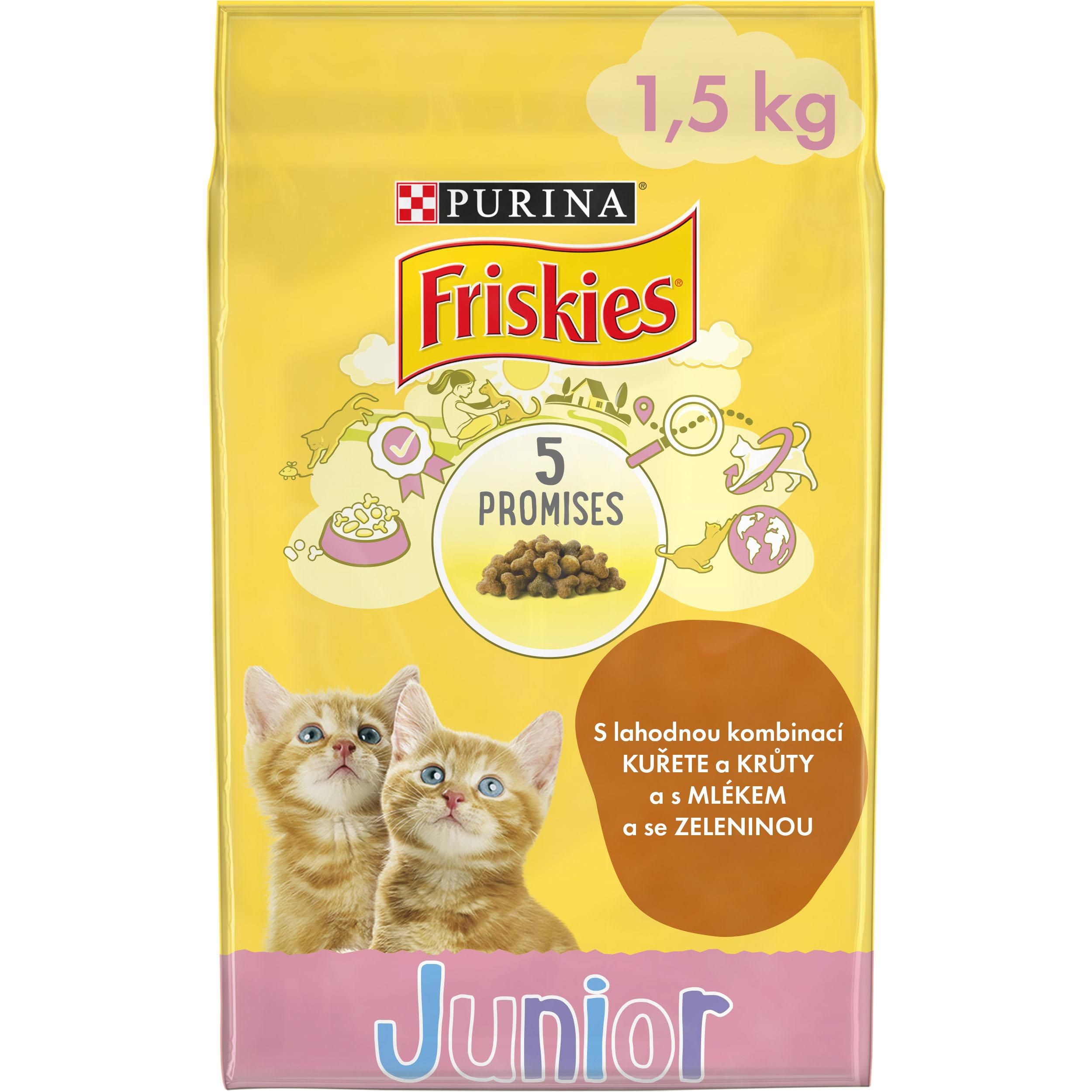 Svět zvířat - Friskies Junior 1,5 kg