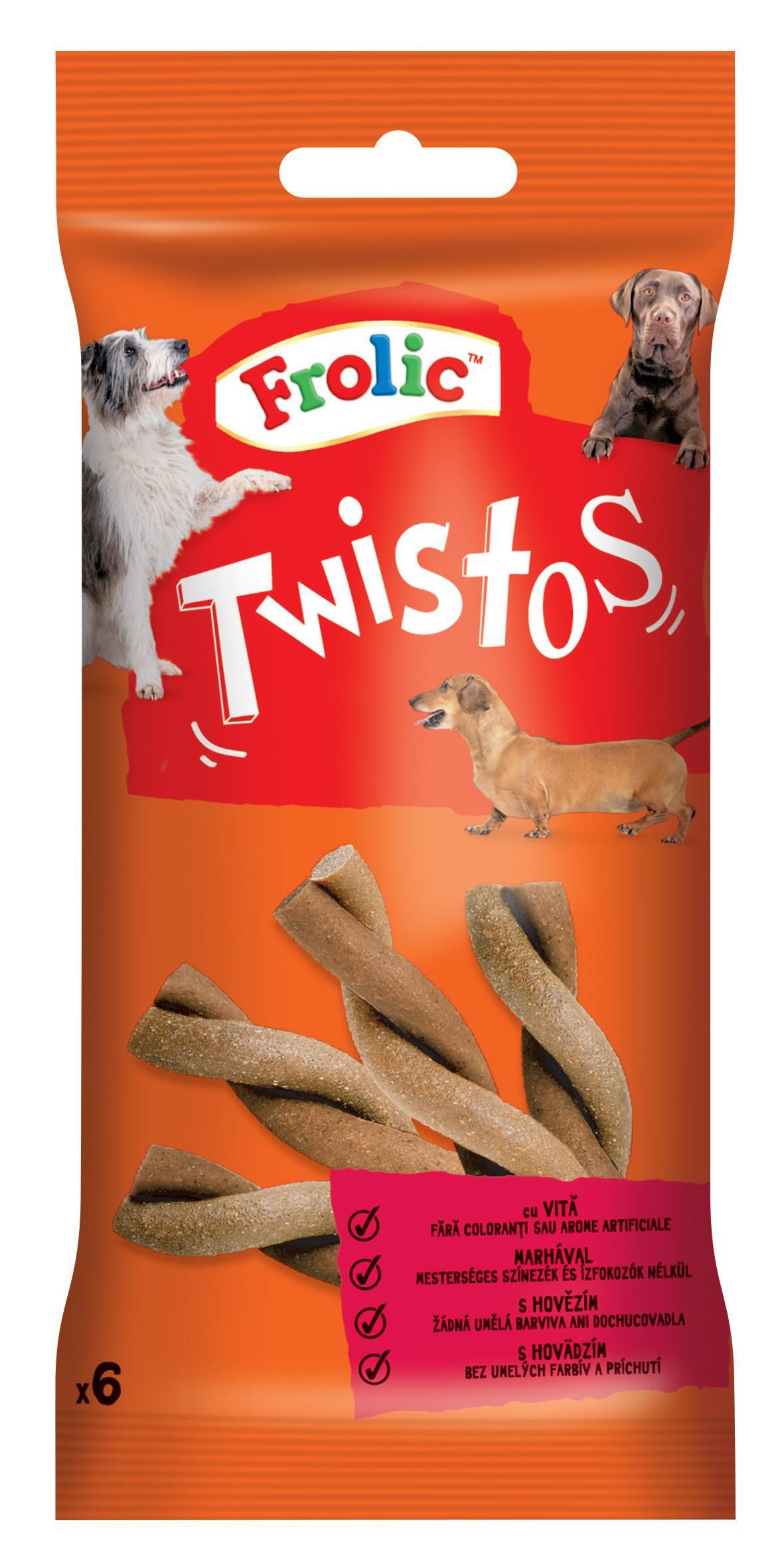 Svět zvířat - Frolic Twistos 105 g