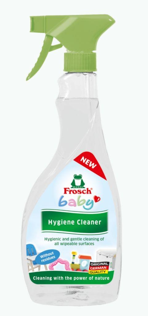 Drogerie a kosmetika - Frosch Baby Hygienický čistič dětských potřeb a omyvatelných povrchů 500 ml