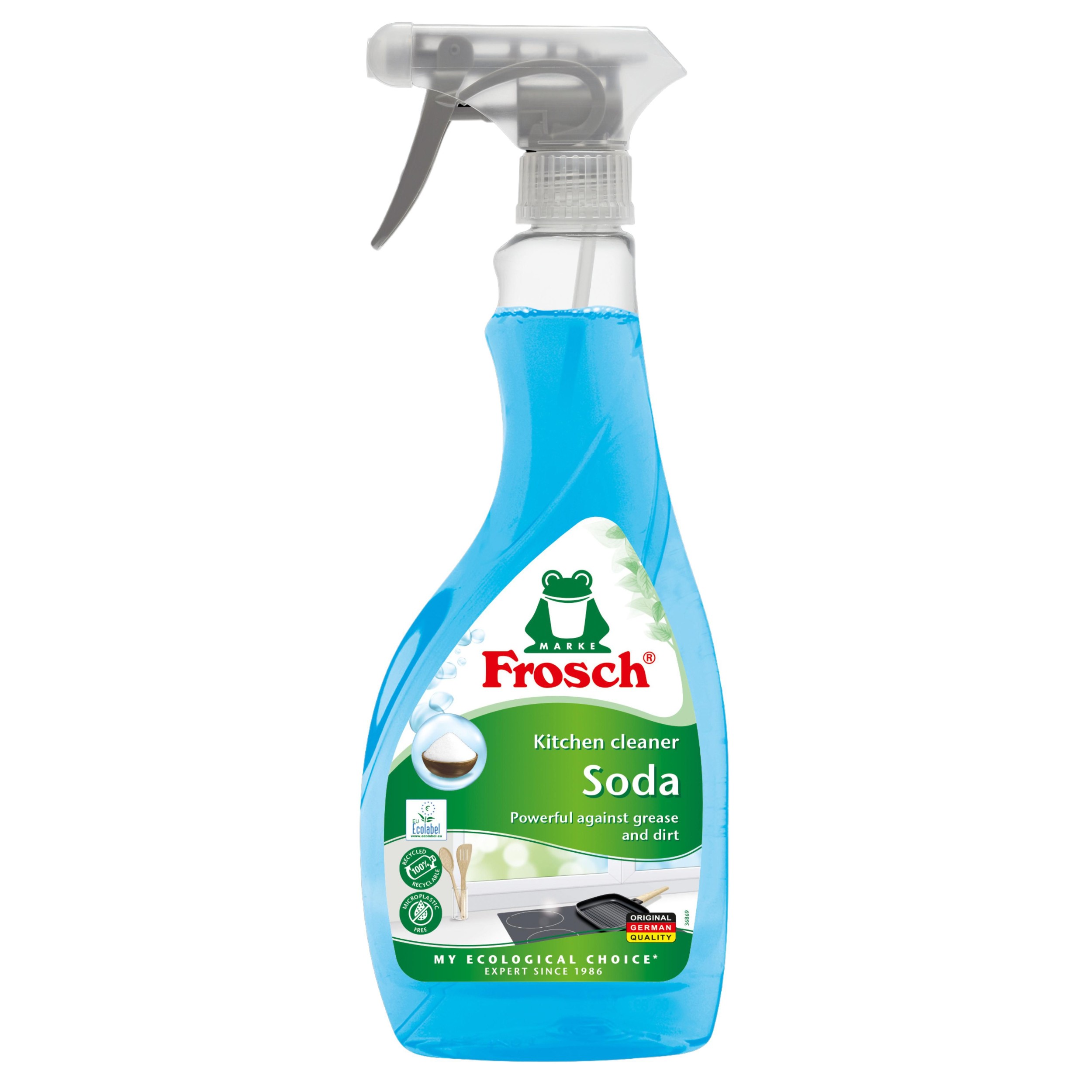 Drogerie a kosmetika - Frosch Ecological Čistič na kuchyně s přírodní sodou 500 ml