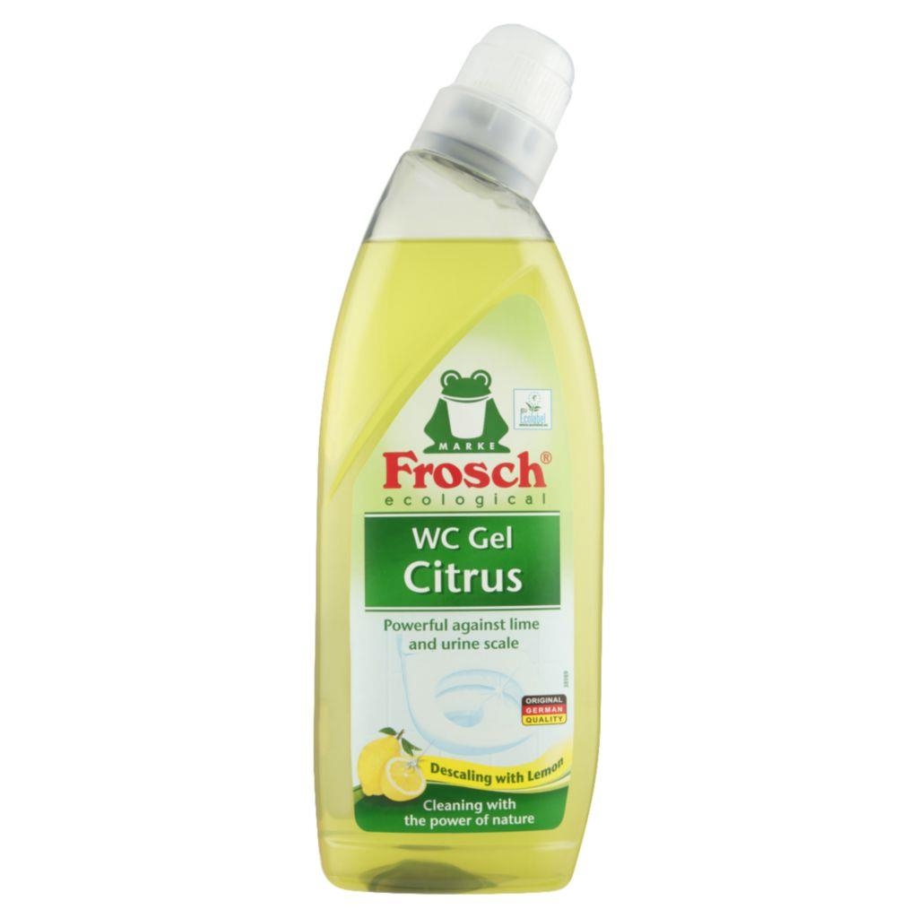 Drogerie a kosmetika - Frosch Ecological WC gel citrus 750 ml