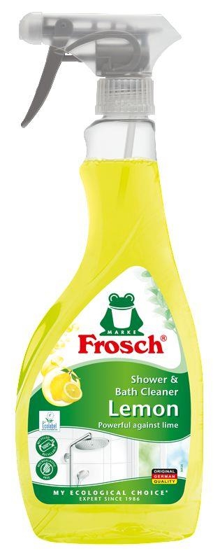 Drogerie a kosmetika - Frosch EKO Čistič na koupelny a sprchy s citrónem 500 ml