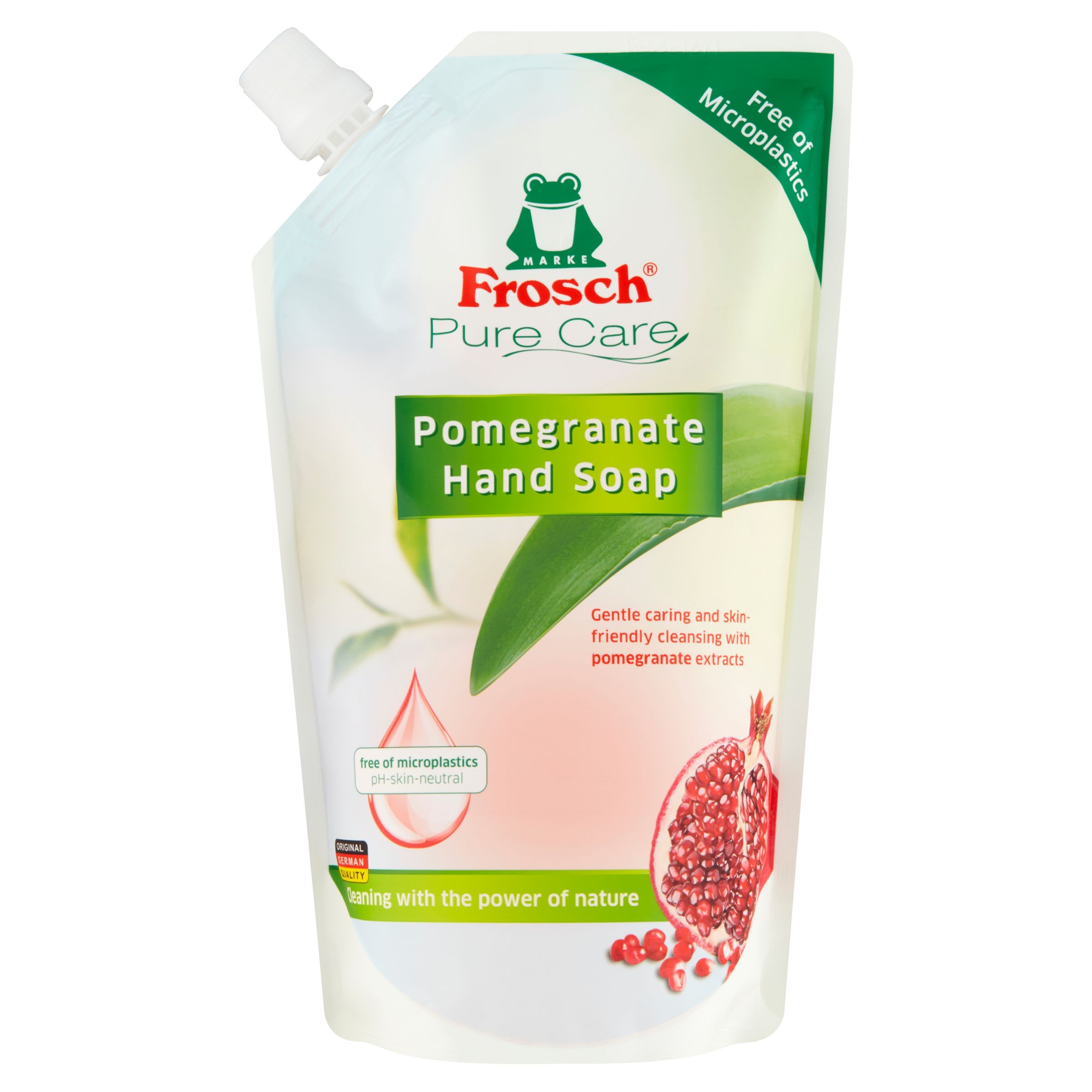 Drogerie a kosmetika - Frosch EKO Tekuté mýdlo Granátové jablko náhradní náplň 500 ml