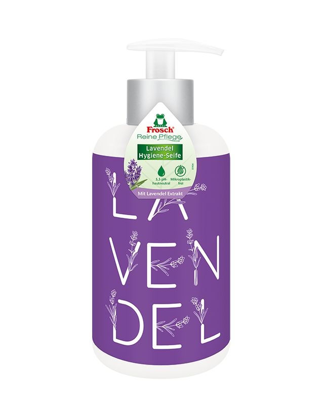 Drogerie a kosmetika - Frosch EKO Tekuté mýdlo Levandule – dávkovač (300 ml)