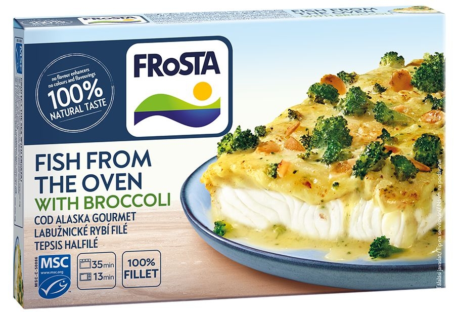 Mražené potraviny - Frosta Labužnické filé s brokolicí 330 g