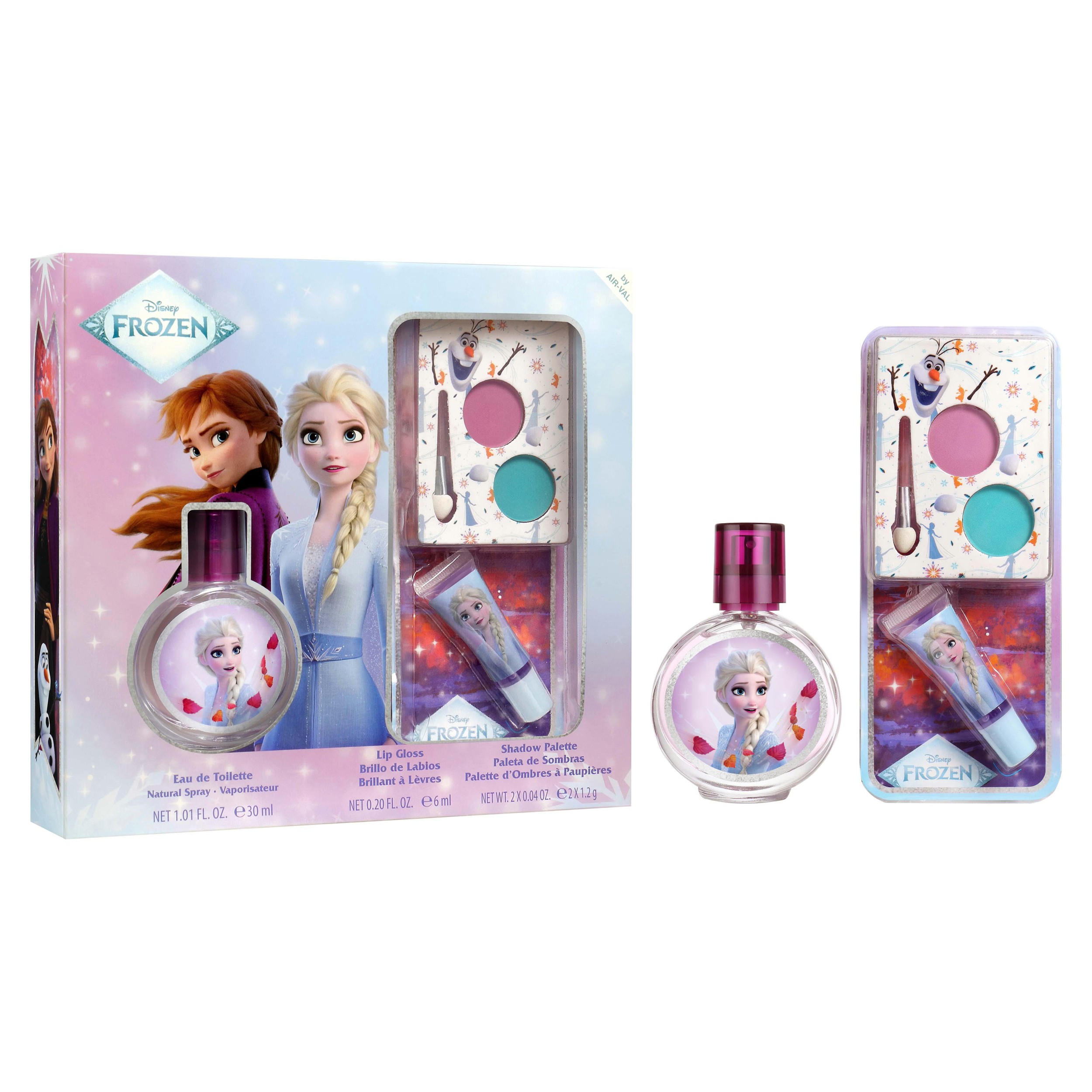 Drogerie a kosmetika - Frozen II dárkový set (EDT 30 ml + oční stíny + lesk na rty)