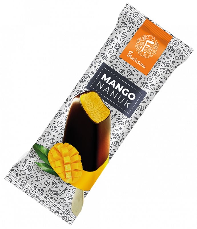 Mražené potraviny - Fruitisimo Mango nanuk 110ml