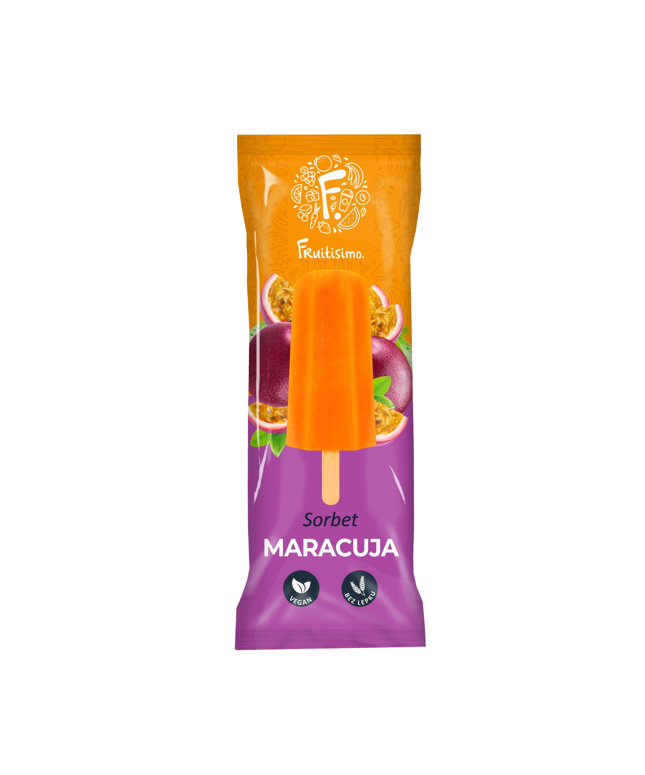 Mražené potraviny - Fruitisimo Zmrzlina maracuja 70ml