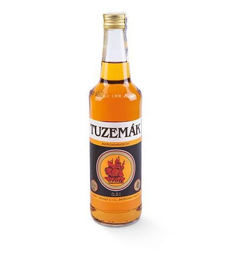 Nápoje - Fruko Schulz Jindřichohradecký tuzemák 37,5% 0,5 l