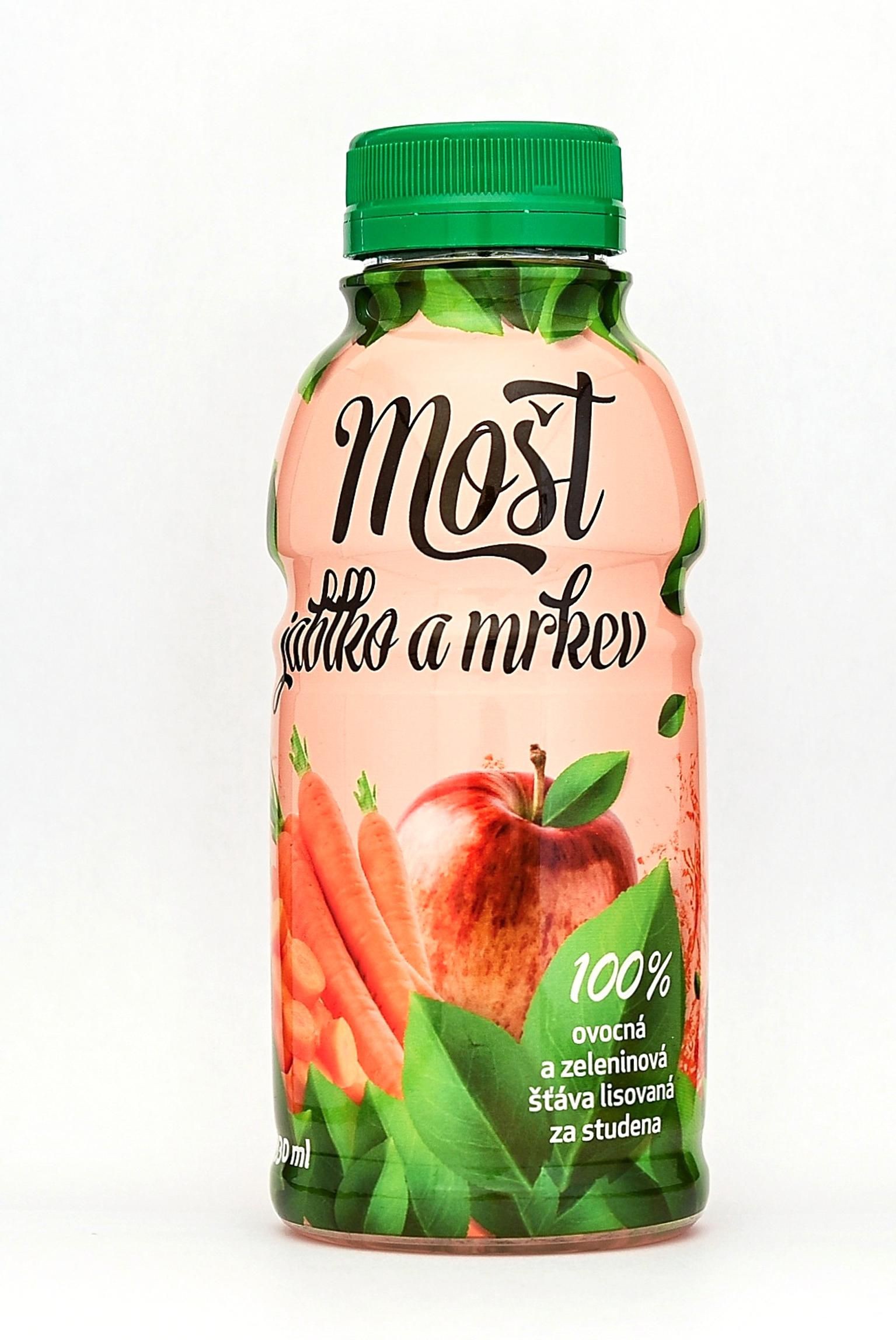 Nápoje - Fruta Bohemia mošt jablko + mrkev 330ml