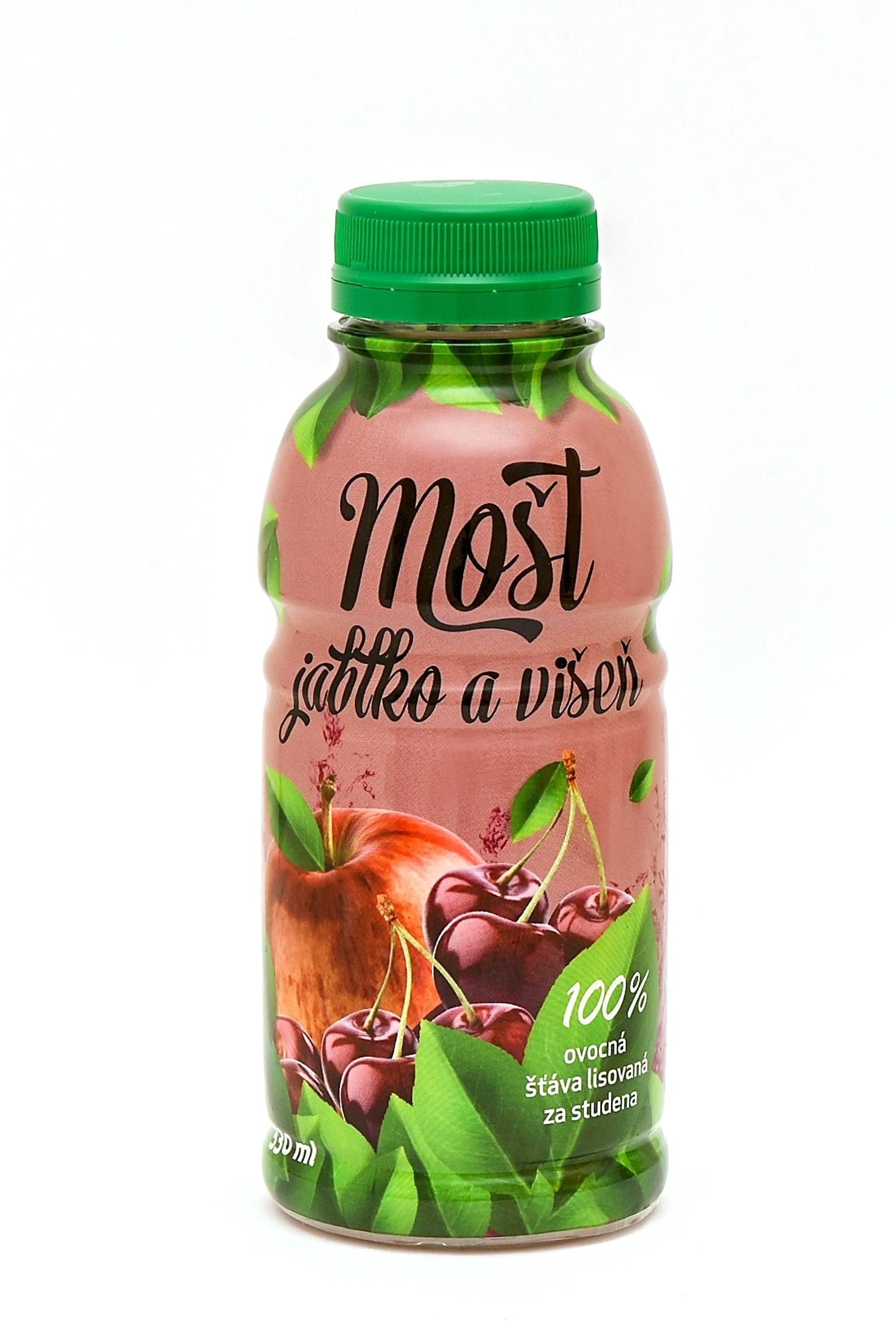 Nápoje - Fruta Bohemia mošt jablko-višeň 330 ml