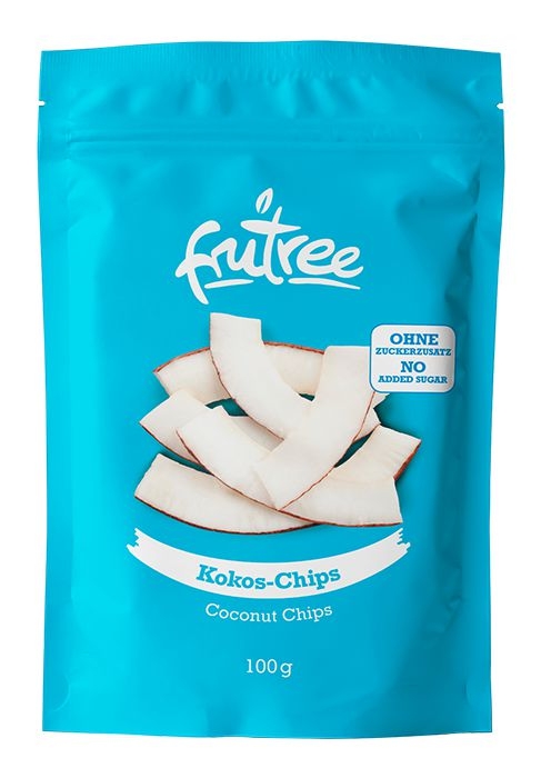 Trvanlivé potraviny - Frutree Kokosové čipsy 100 g