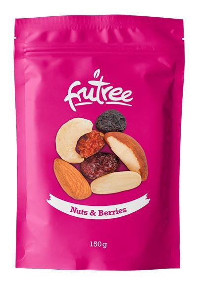 Trvanlivé potraviny - Frutree Ořechy s ovocem mix 150 g