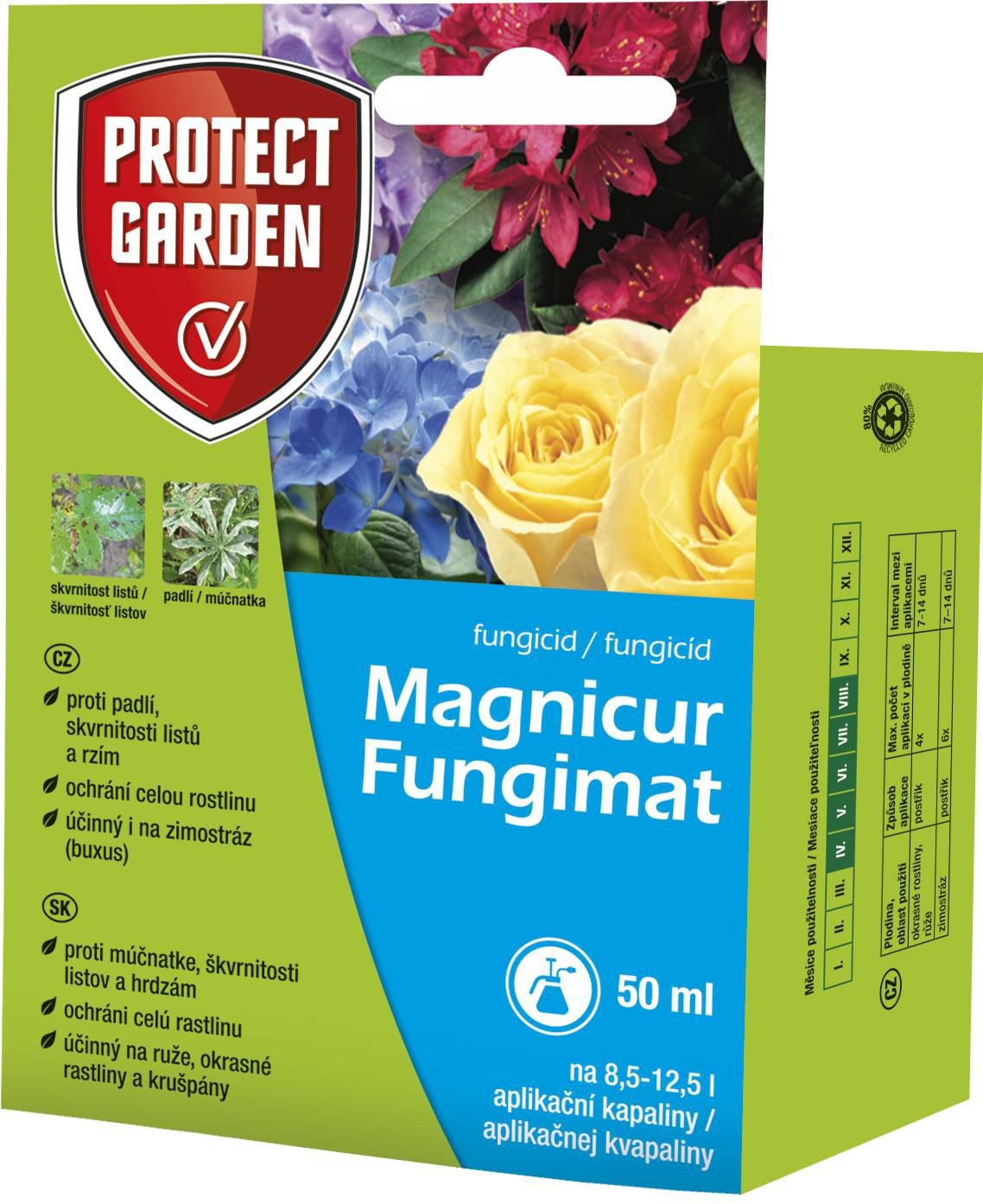 Domácnost a Zahrada - Fungicid Magnicur Fungimat ochrana listů 50ml