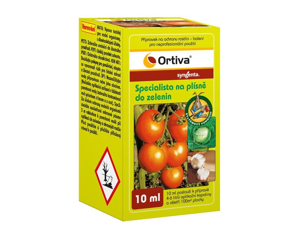 Domácnost a Zahrada - Fungicid Ortiva Specialista na plísně do zelenin 10ml