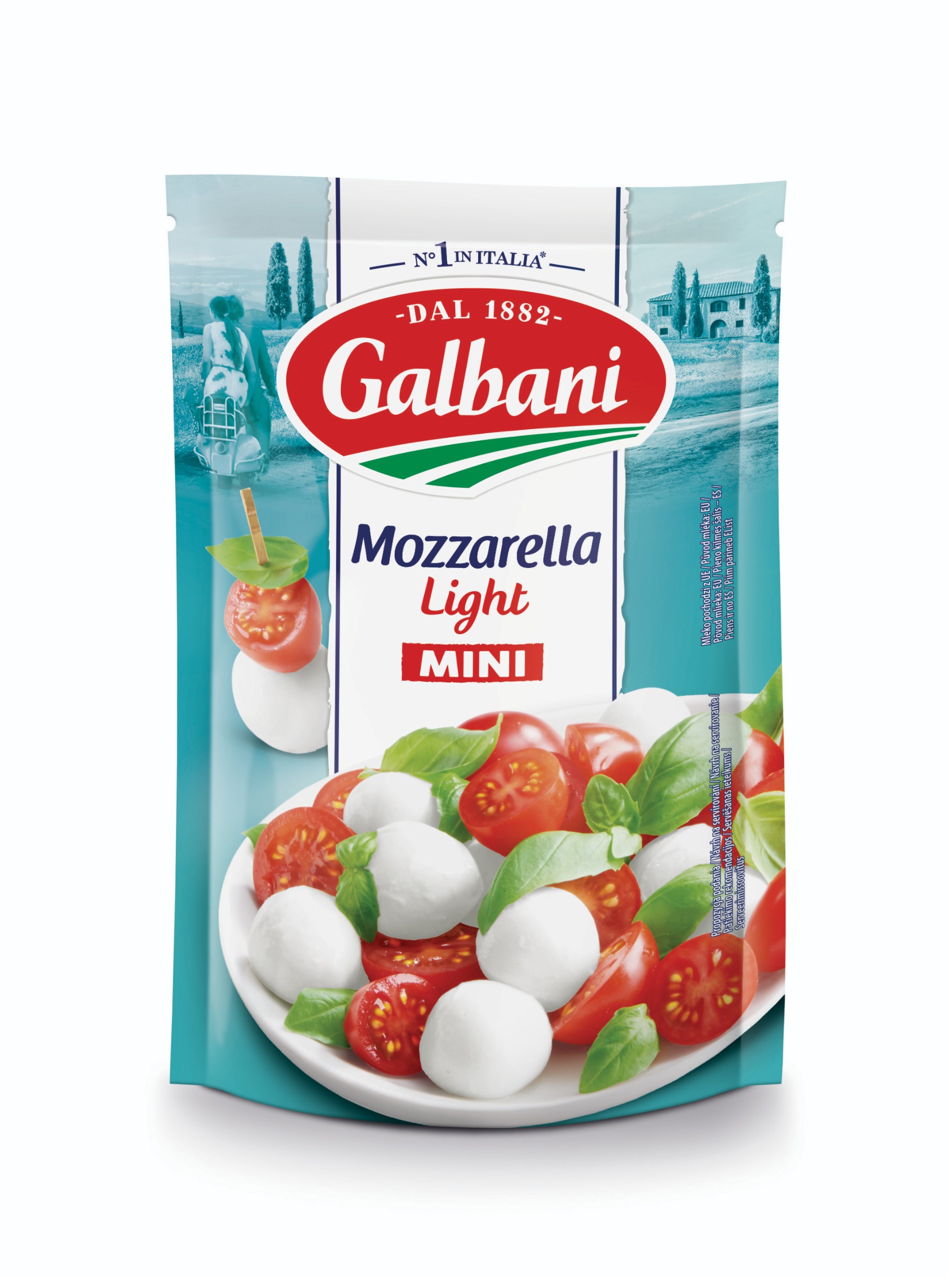 Mléčné a chlazené - Galbani Mozzarella light mini 150 g