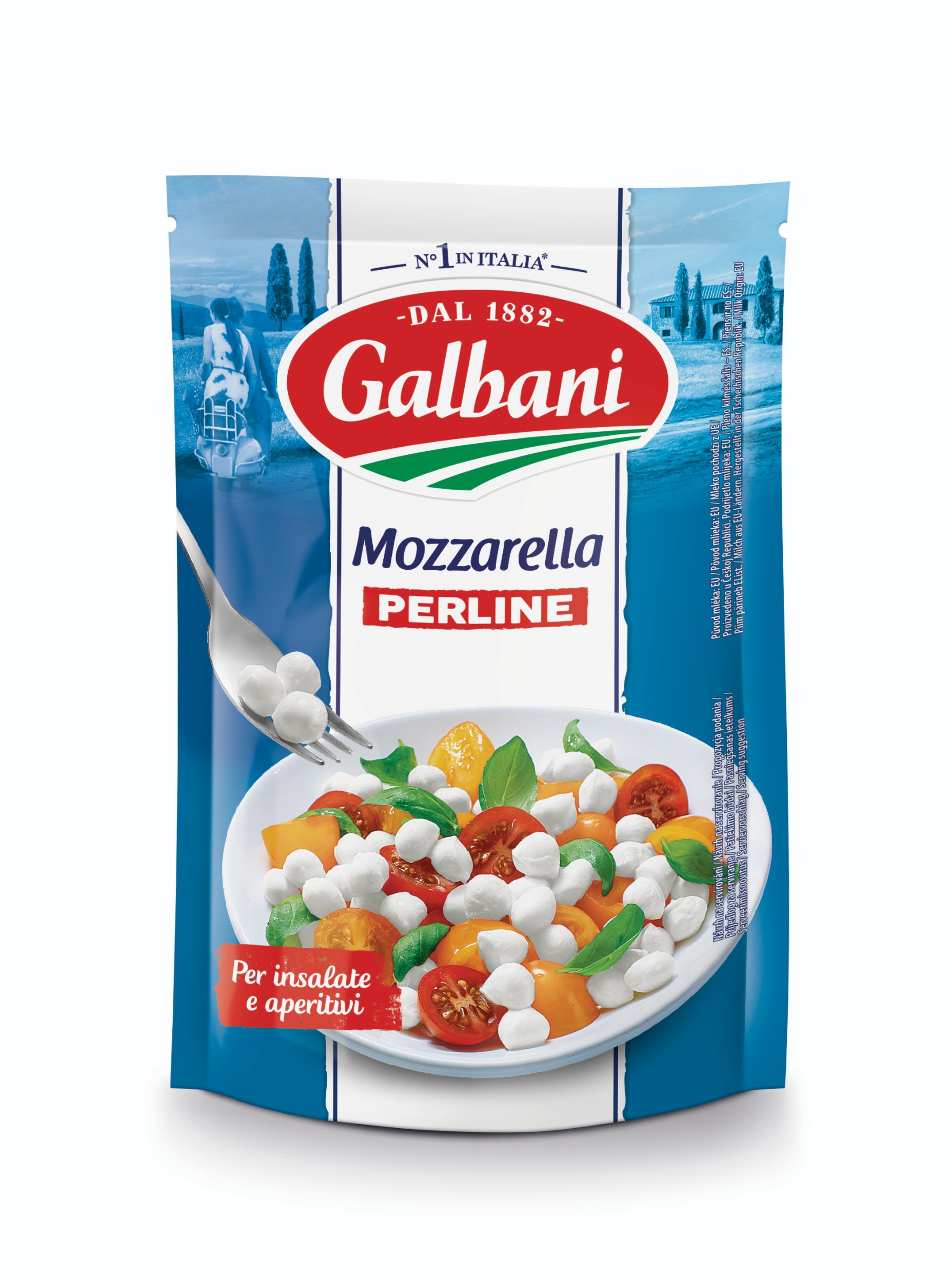 Mléčné a chlazené - Galbani Mozzarella Perline 150g