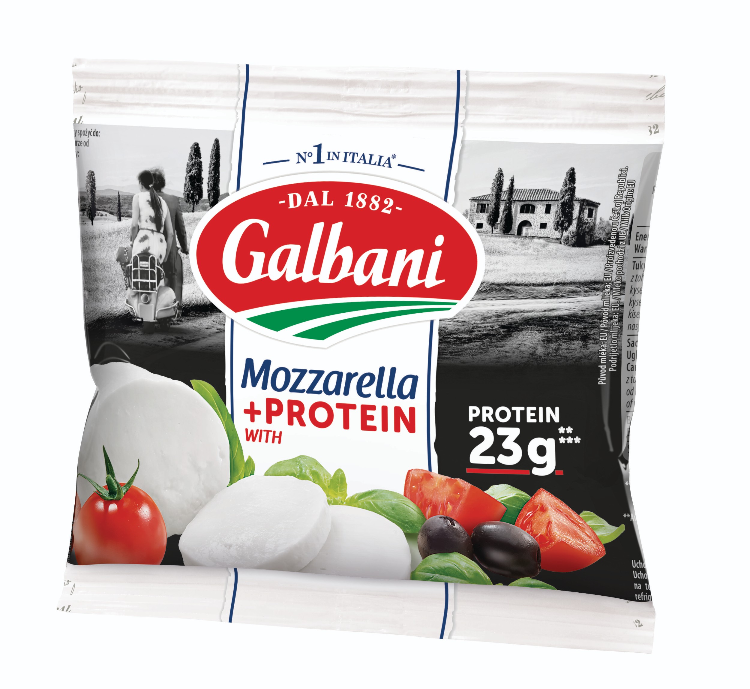 Mléčné a chlazené - Galbani Mozzarella Protein 125 g