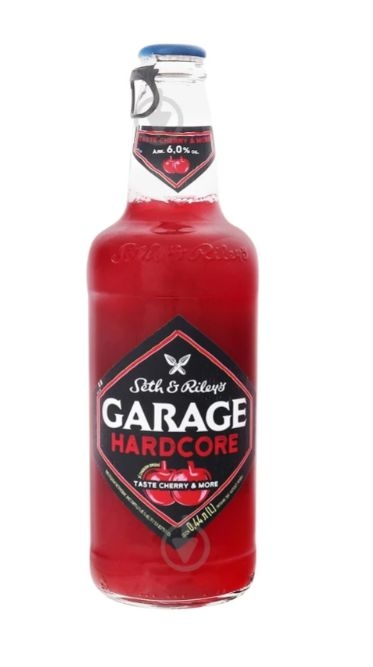 Nápoje - Garage pivo Cherry&More 6%alk. sklo 0,44l