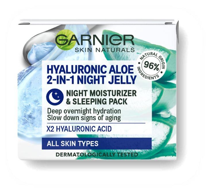 Drogerie a kosmetika - Garnier Aloe jelly noční krém 50 ml