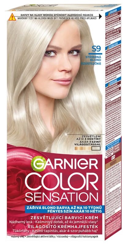 Garnier barva na vlasy Stříbrná blond S9 1 ks-0