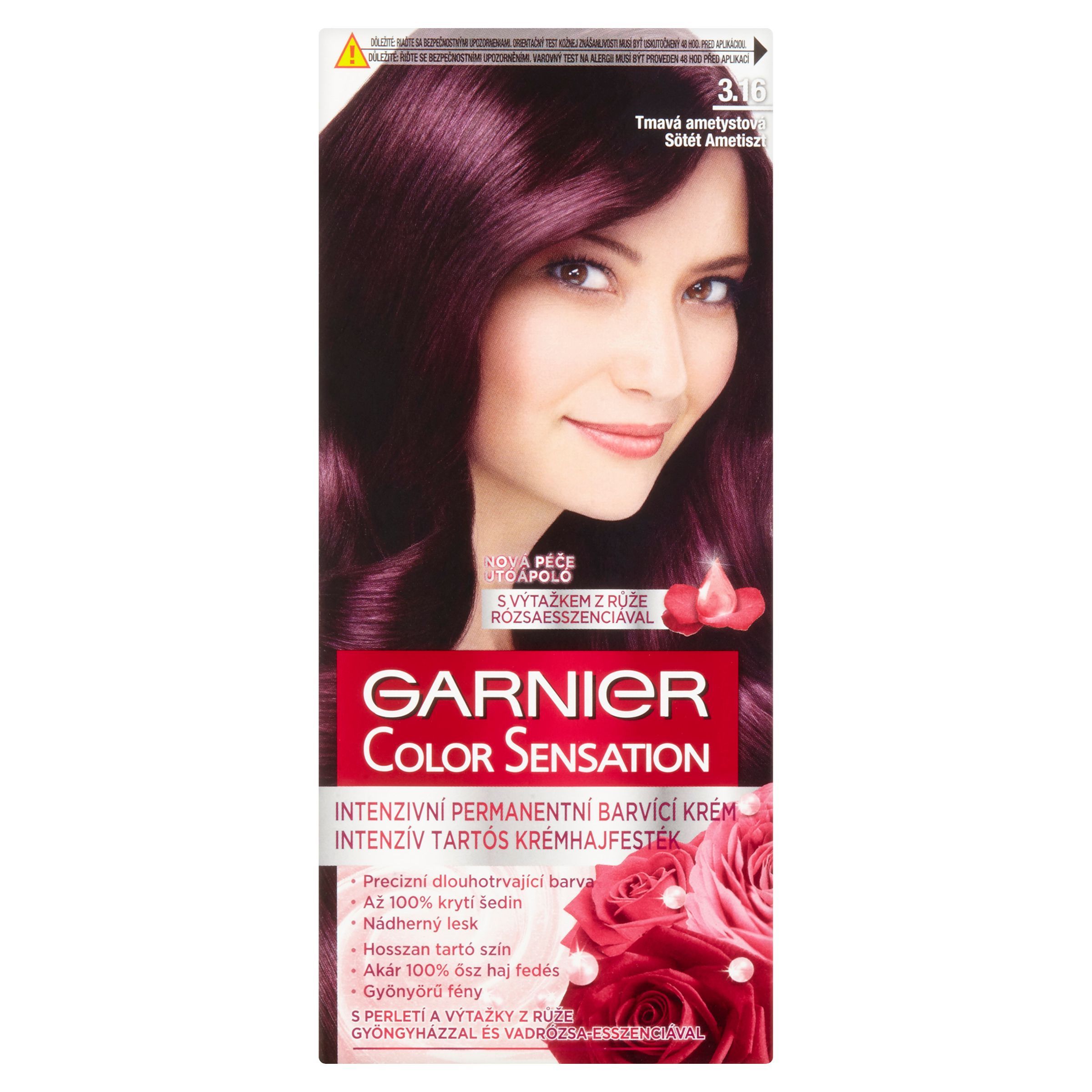 Garnier Color Sensation Intenzivní permanentní barvící krém tmavá ametystová 3.16 110 ml-0