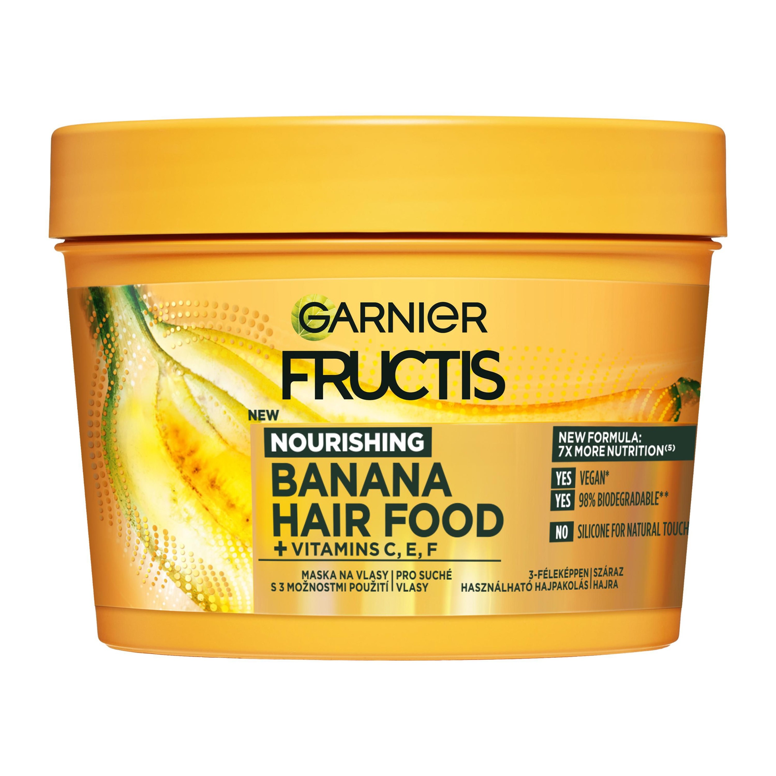 Drogerie a kosmetika - Garnier Fructis Banana balzám 390 ml