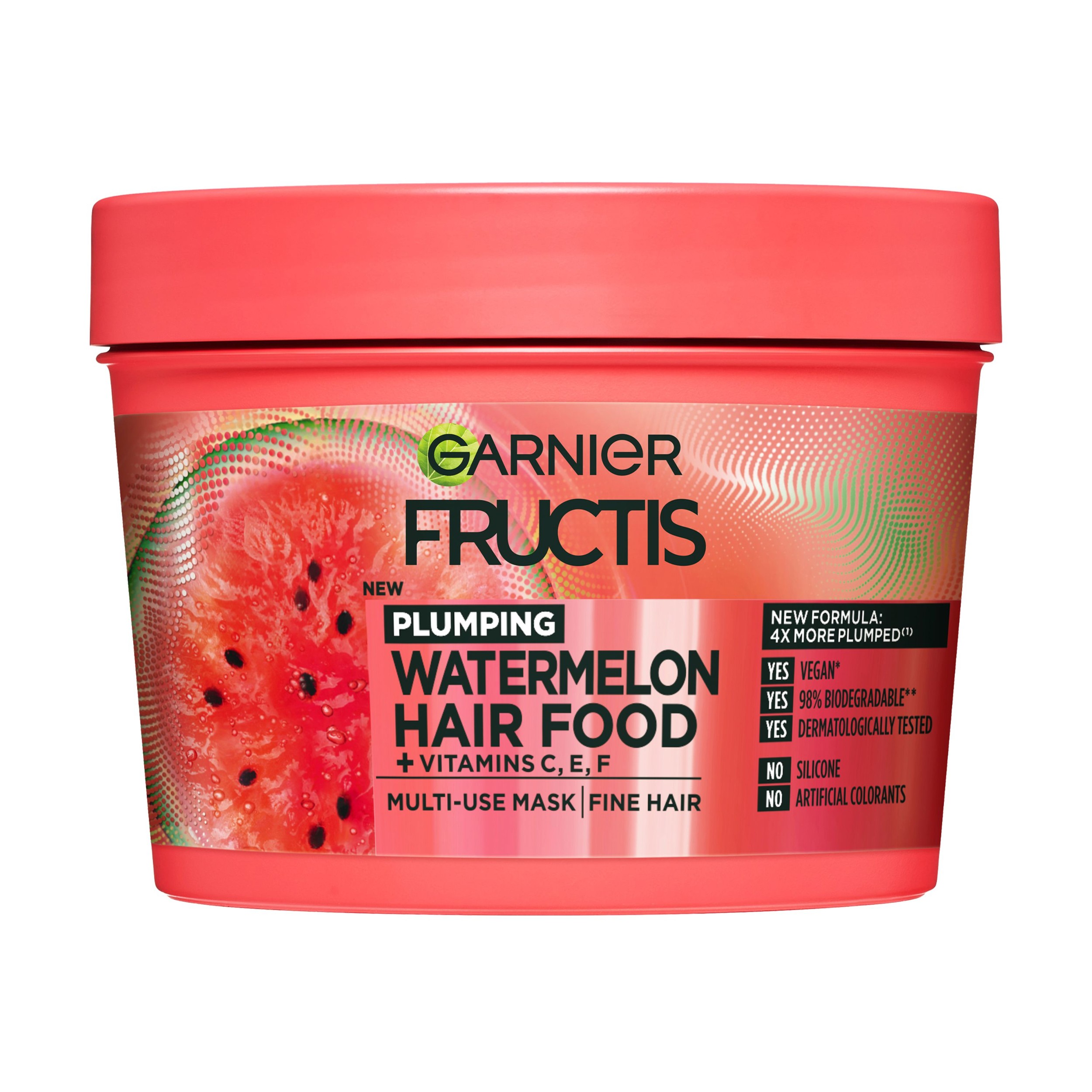 Drogerie a kosmetika - Garnier Fructis maska na vlasy Hair Food Meloun 390 ml