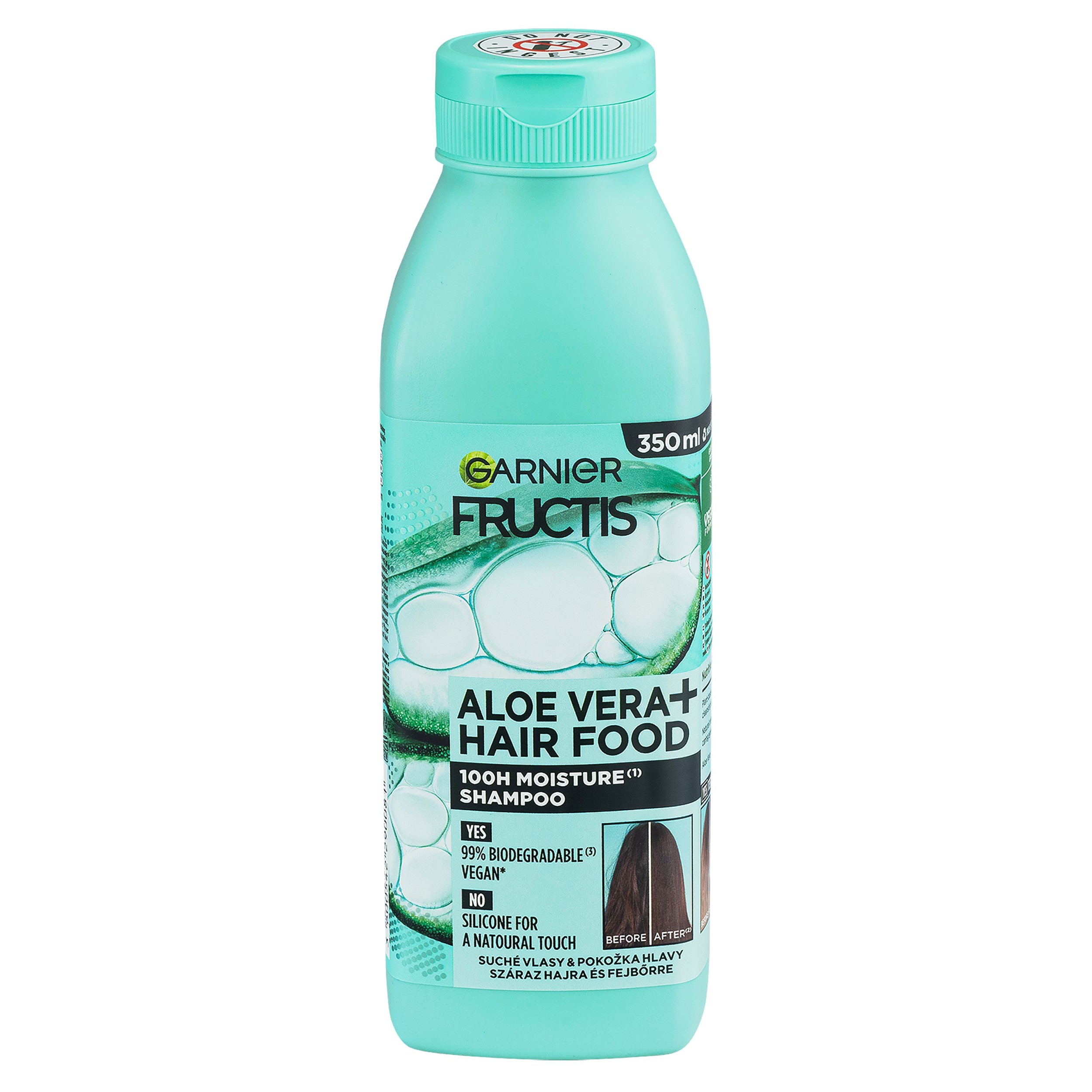 Drogerie a kosmetika - Garnier Fructis šampon Hair Food Aloe Vera 350 ml