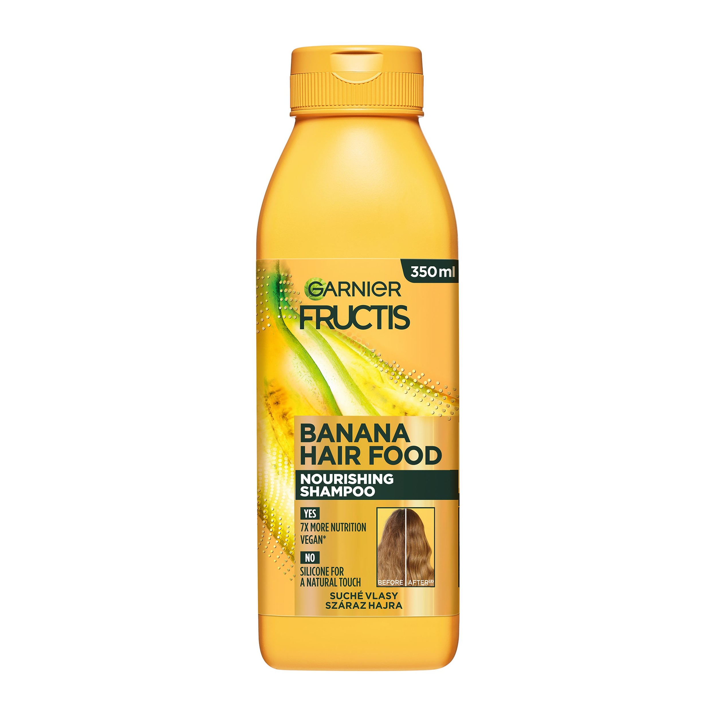 Drogerie a kosmetika - Garnier Fructis šampon Hair Food Banana 350 ml