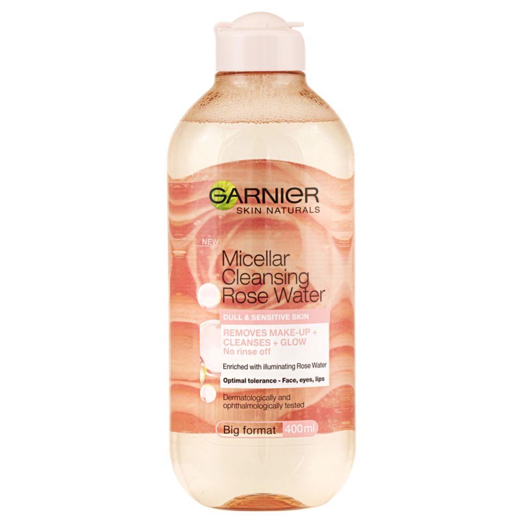 Drogerie a kosmetika - Garnier Micelární voda s růžovou vodou <br>400 ml