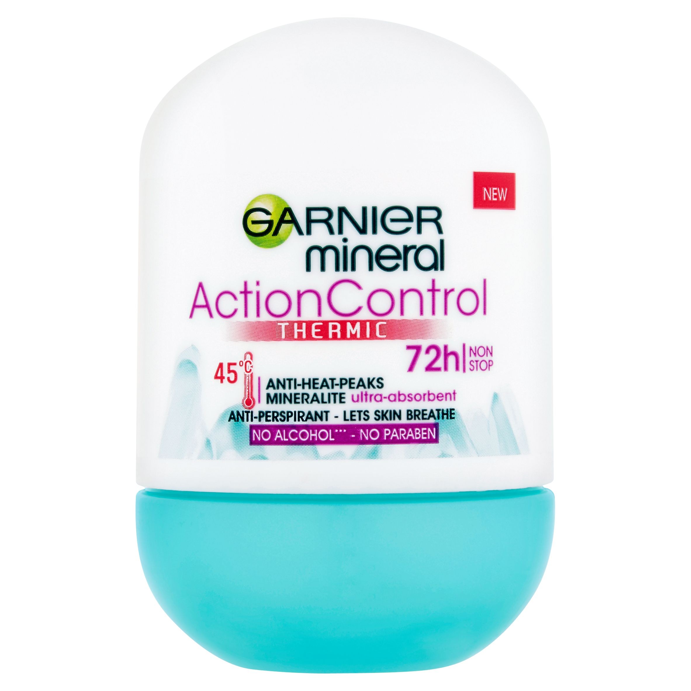 Drogerie a kosmetika - Garnier Mineral Action Control Thermo Protect 72h Roll-on minerální deodorant 50 ml