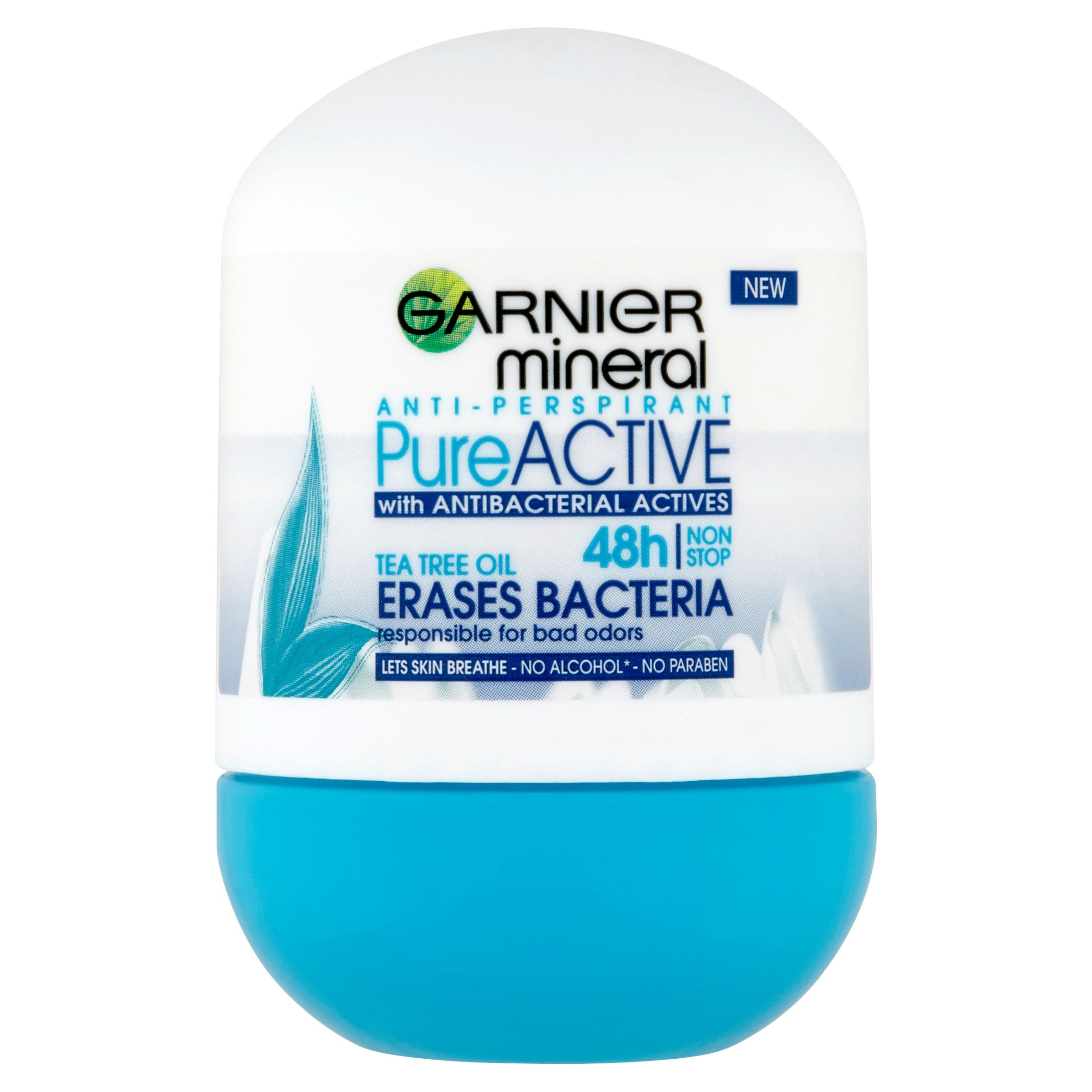 Drogerie a kosmetika - Garnier Mineral Pure Active roll-on antiperspirant 50 ml