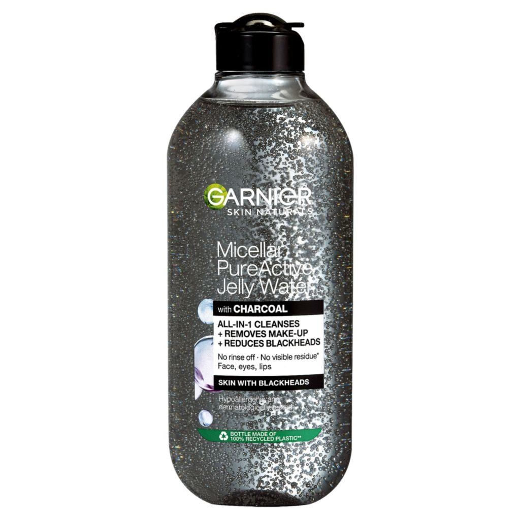 Drogerie a kosmetika - Garnier Pure Active Gelová Micelálrní voda s aktivním uhlím 400 ml