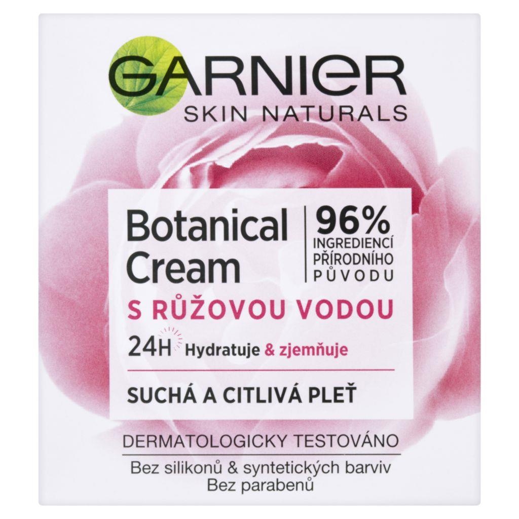 Drogerie a kosmetika - Garnier Skin Naturals Botanical krém s růžovou vodou 50 ml